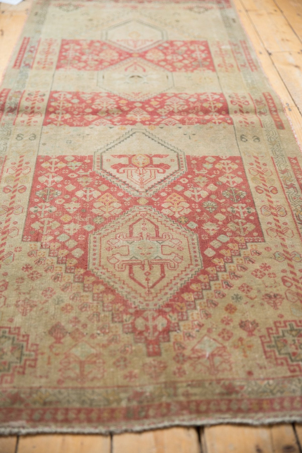 2.5x7 Vintage Distressed Shiraz Rug Runner