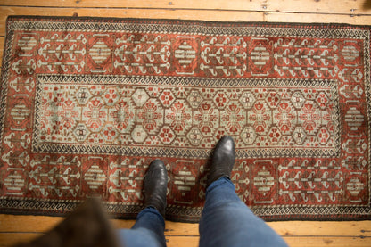 3x5.5 Vintage Distressed Belouch Rug