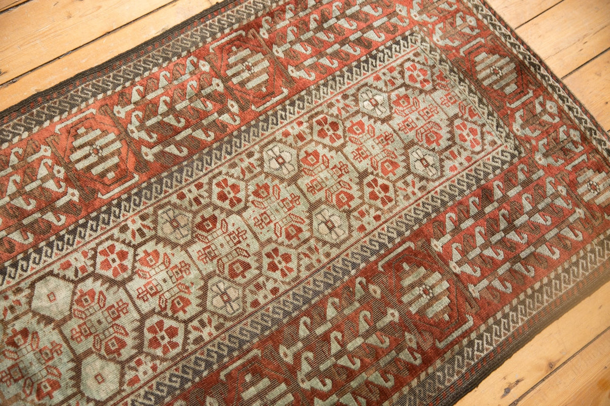 3x5.5 Vintage Distressed Belouch Rug