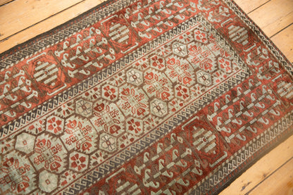 3x5.5 Vintage Distressed Belouch Rug