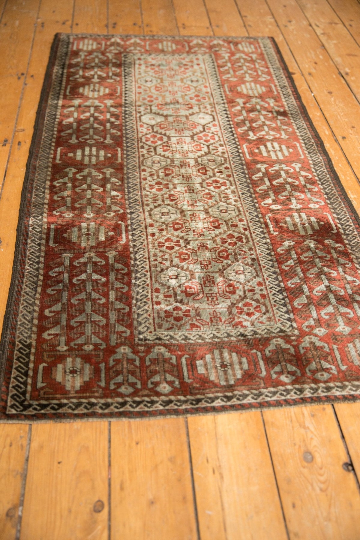 3x5.5 Vintage Distressed Belouch Rug