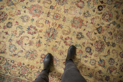 8.5x12 Vintage Distressed Tabriz Carpet
