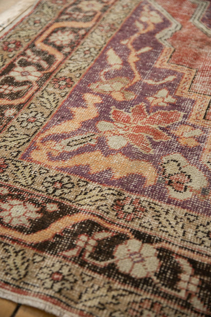 6.5x10.5 Vintage Distressed Oushak Carpet