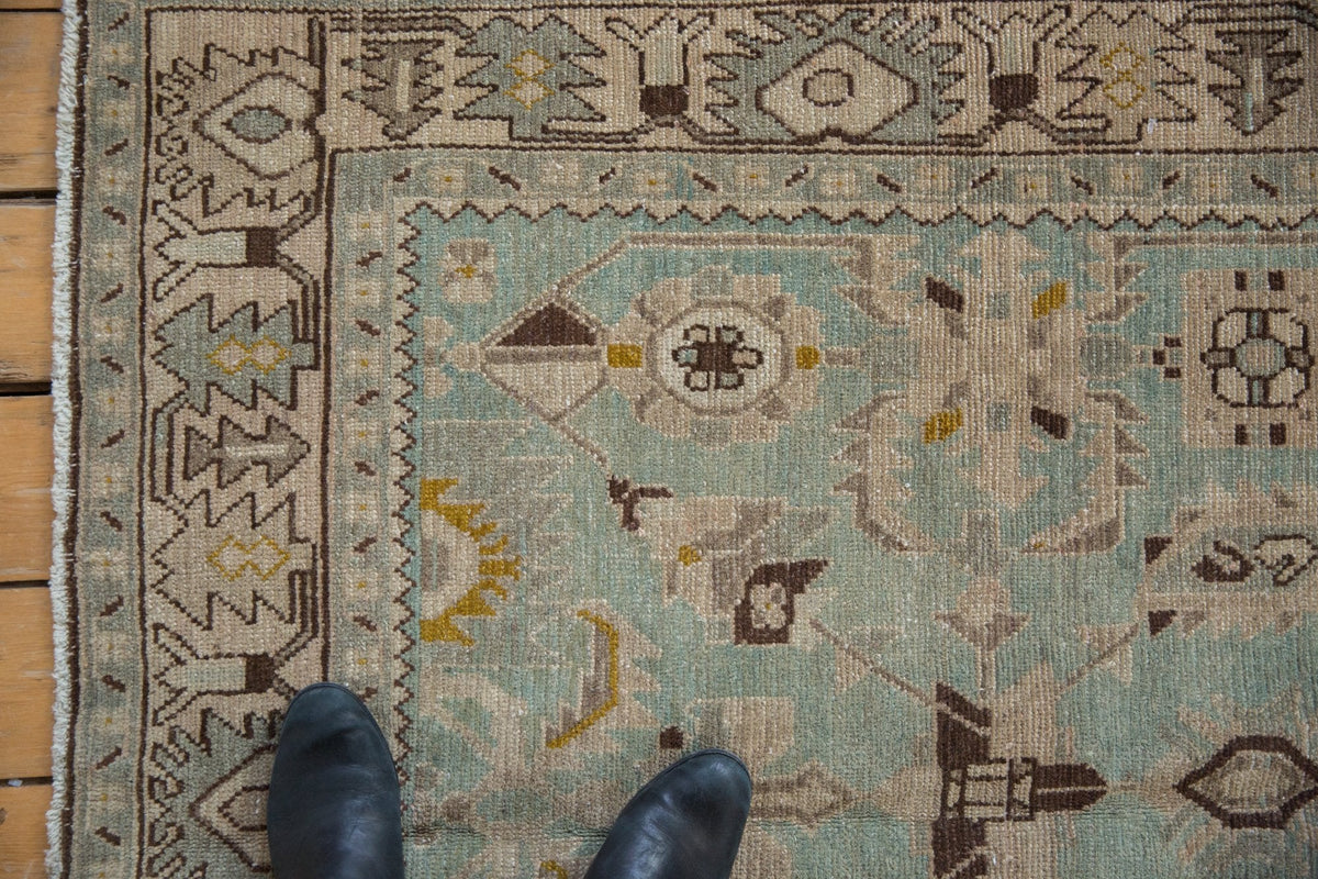 4.5x7 Vintage Distressed Hamadan Rug