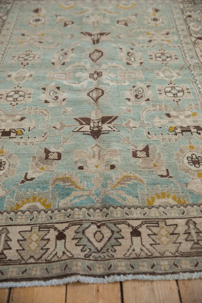4.5x7 Vintage Distressed Hamadan Rug