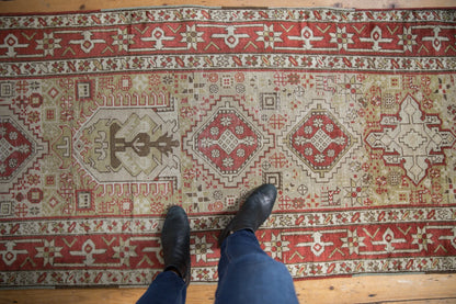 3x13 Vintage Distressed Karaja Rug Runner