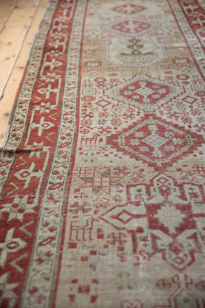 3x13 Vintage Distressed Karaja Rug Runner