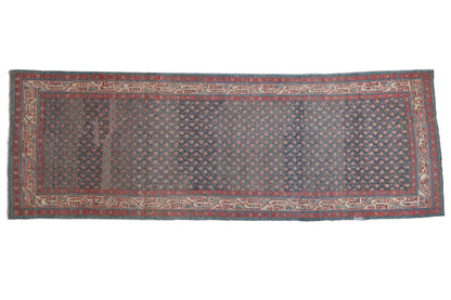 3.5x9.5 Vintage Distressed Serbend Rug Runner