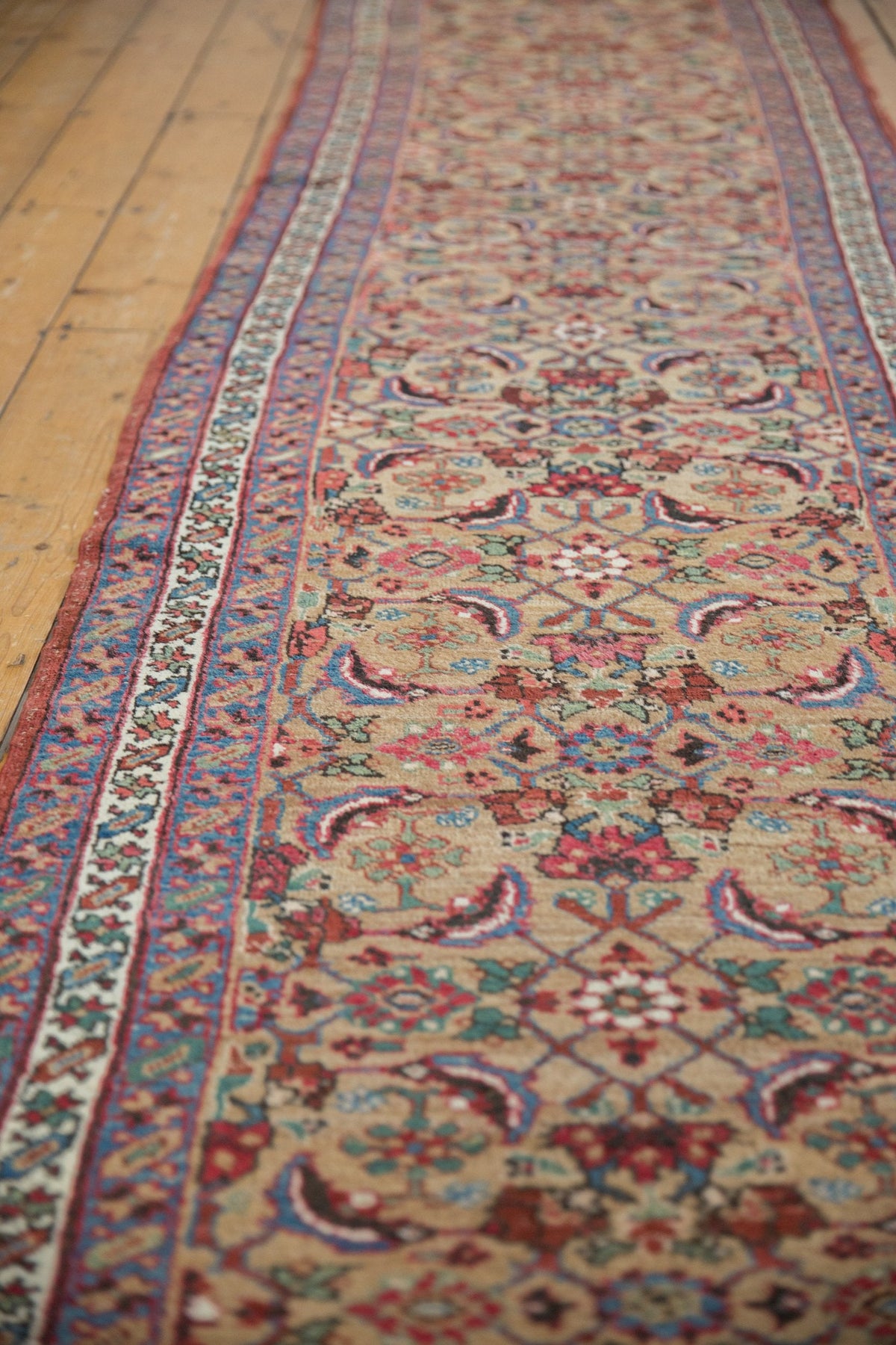 RESERVED 3x14.5 Antique Bijar Rug Runner