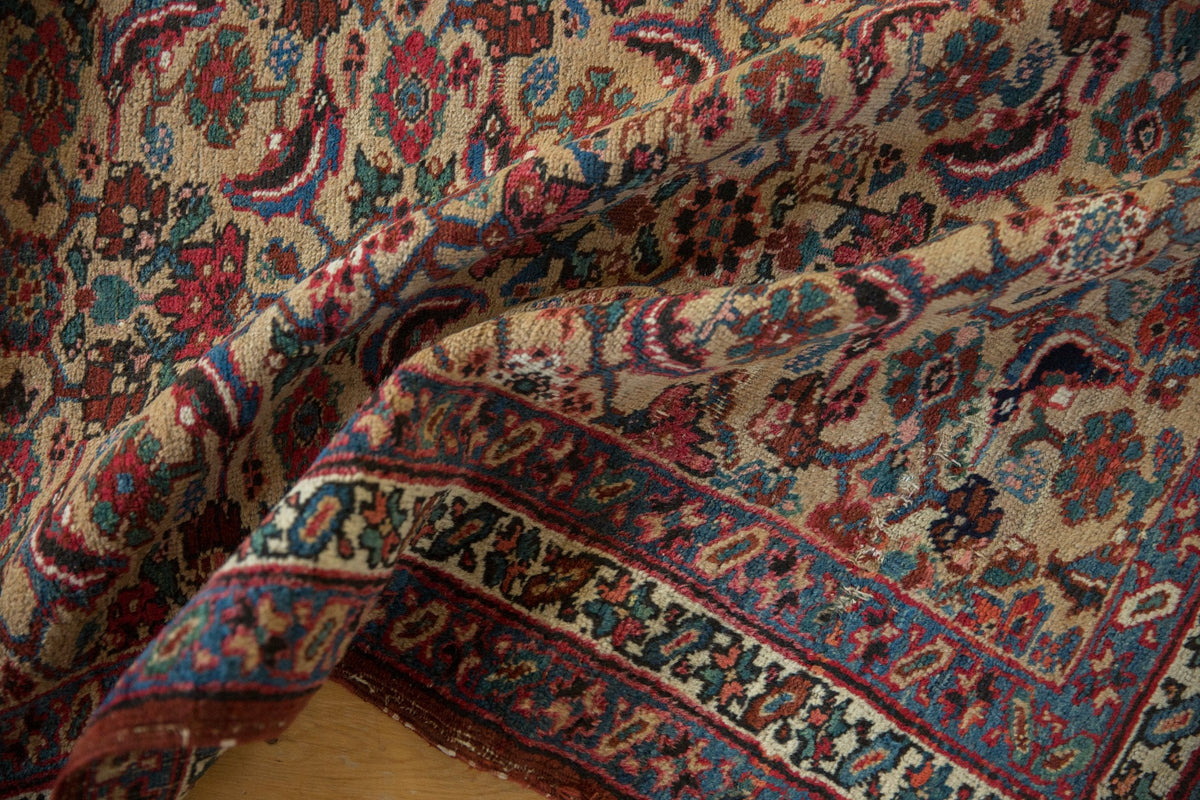 RESERVED 3x14.5 Antique Bijar Rug Runner