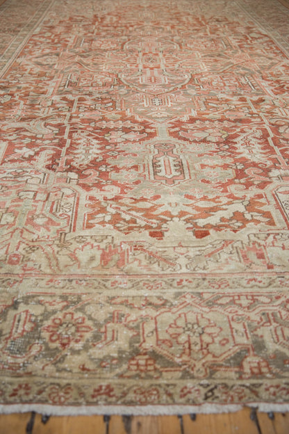 RESERVED 8x12.5 Vintage Distressed Heriz Carpet