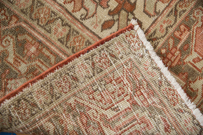 RESERVED 8x12.5 Vintage Distressed Heriz Carpet