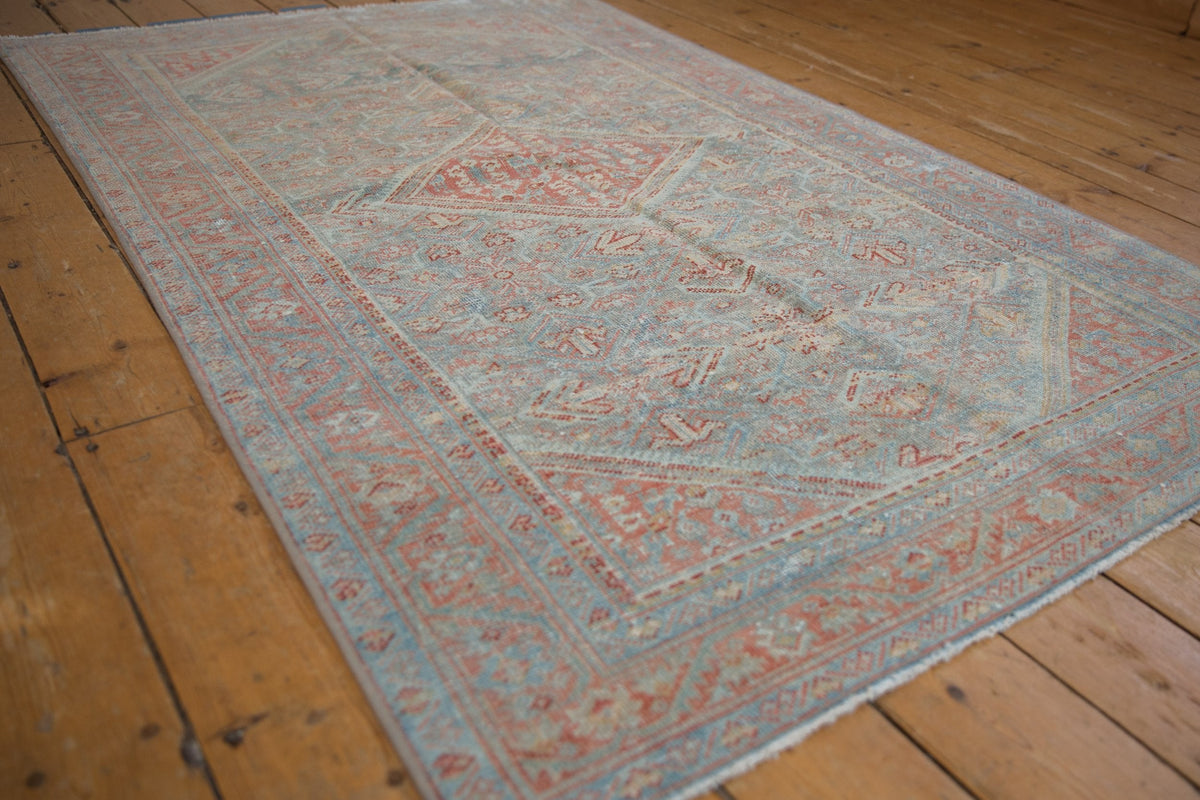 4x6.5 Vintage Distressed Mahal Rug
