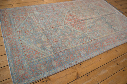 4x6.5 Vintage Distressed Mahal Rug