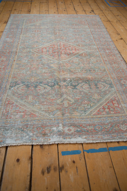 4x6.5 Vintage Distressed Mahal Rug