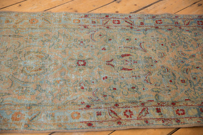 2.5x19 Vintage Distressed Sarouk Rug Runner