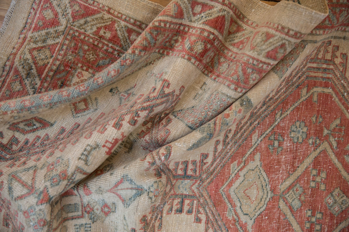 3x13.5 Vintage Distressed Serab Rug Runner