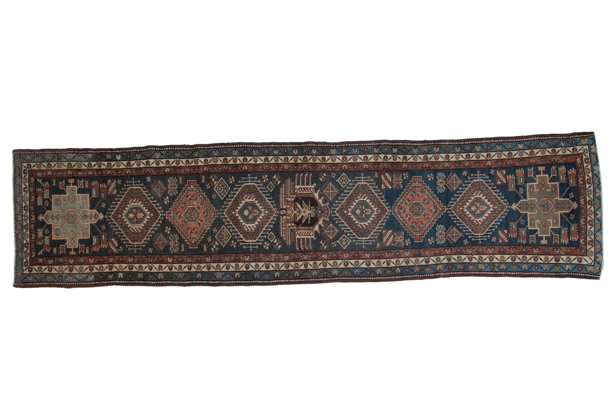 3.5x13.5 Vintage Karaja Rug Runner