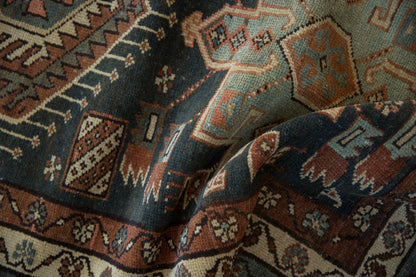 3.5x13.5 Vintage Karaja Rug Runner