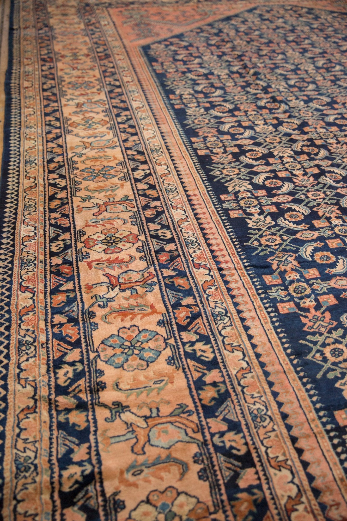 12x18.5 Vintage Fine Lilihan Carpet