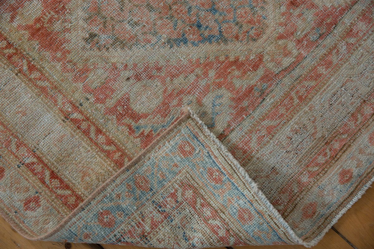 3.5x13.5 Vintage Fine Distressed Mahal Rug Runner