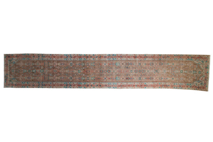 3x16 Vintage Distressed Fragment Hamadan Rug Runner