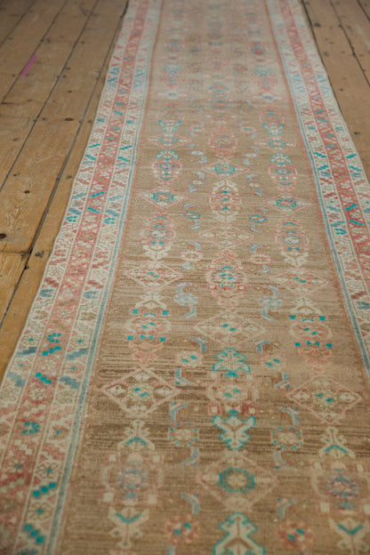 3x16 Vintage Distressed Fragment Hamadan Rug Runner