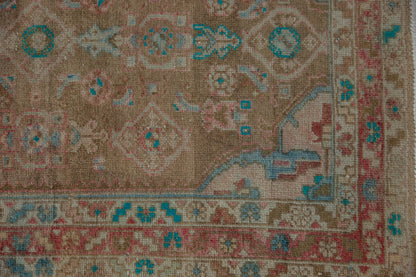 3x16 Vintage Distressed Fragment Hamadan Rug Runner