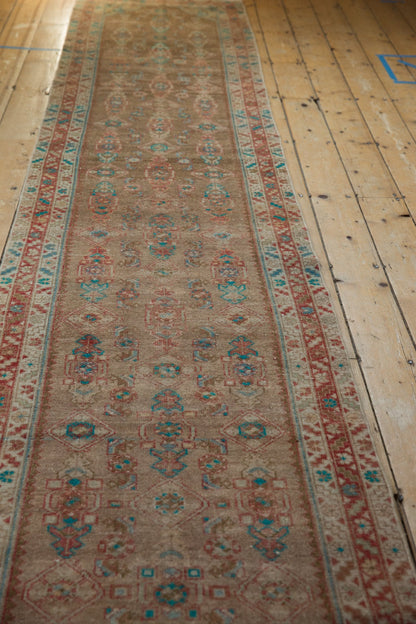 3x16 Vintage Distressed Fragment Hamadan Rug Runner