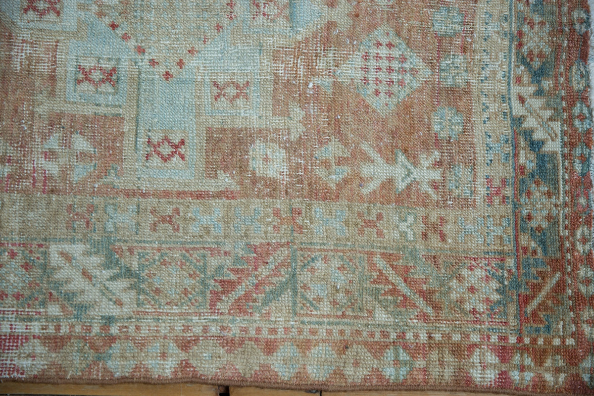 3x5.5 Vintage Distressed Karaja Rug