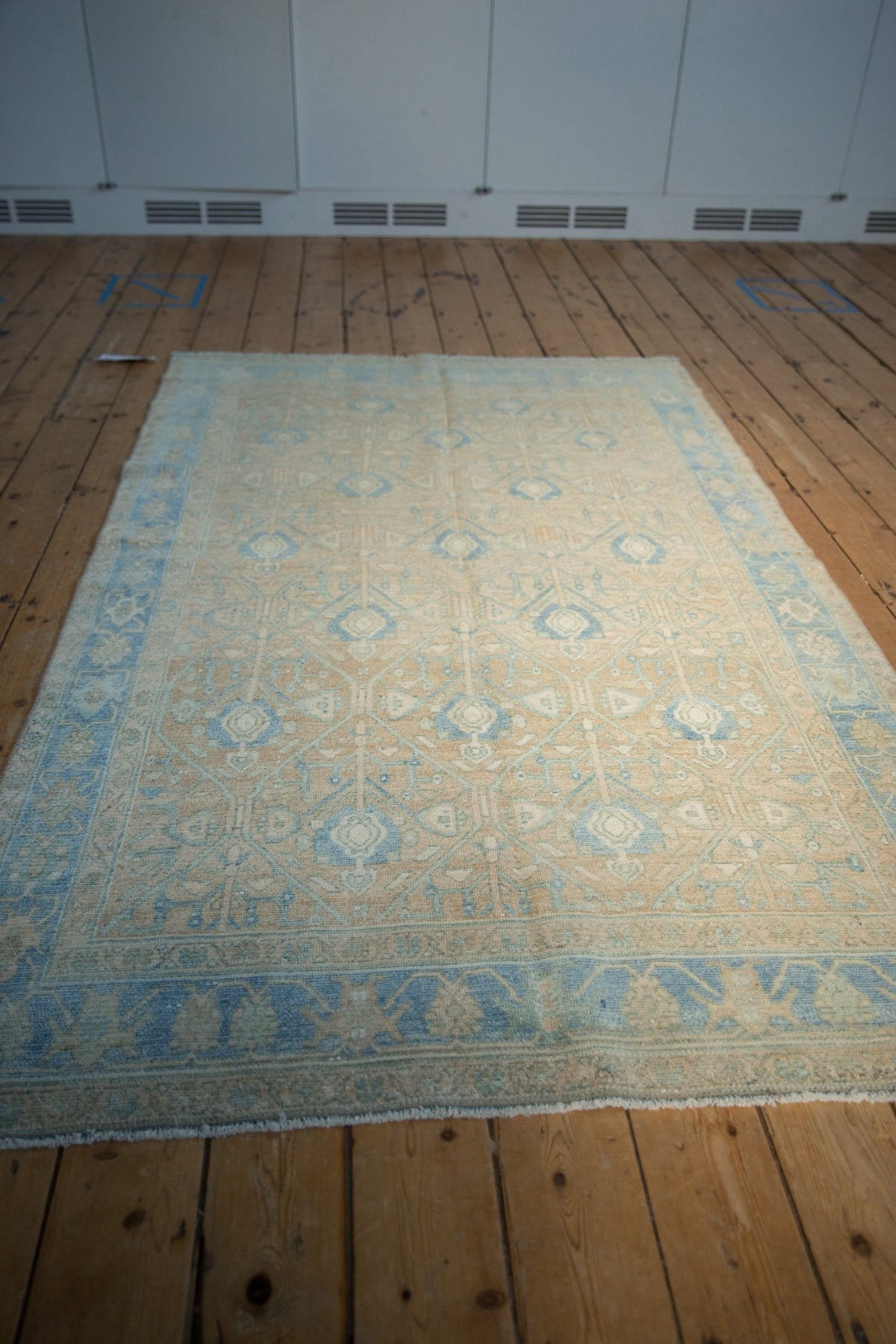 4.5x7.5 Vintage Distressed Hamadan Rug