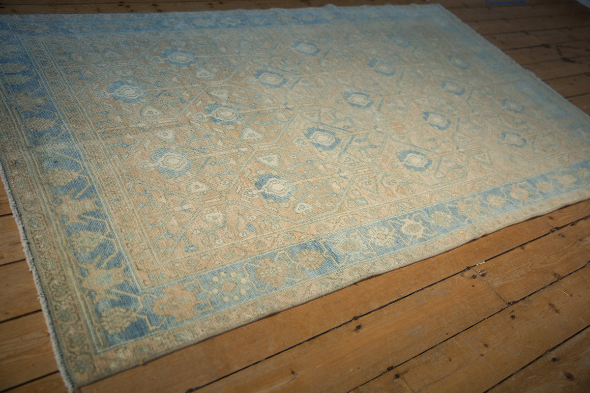 4.5x7.5 Vintage Distressed Hamadan Rug