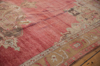 7.5x11 Vintage Distressed Oushak Carpet