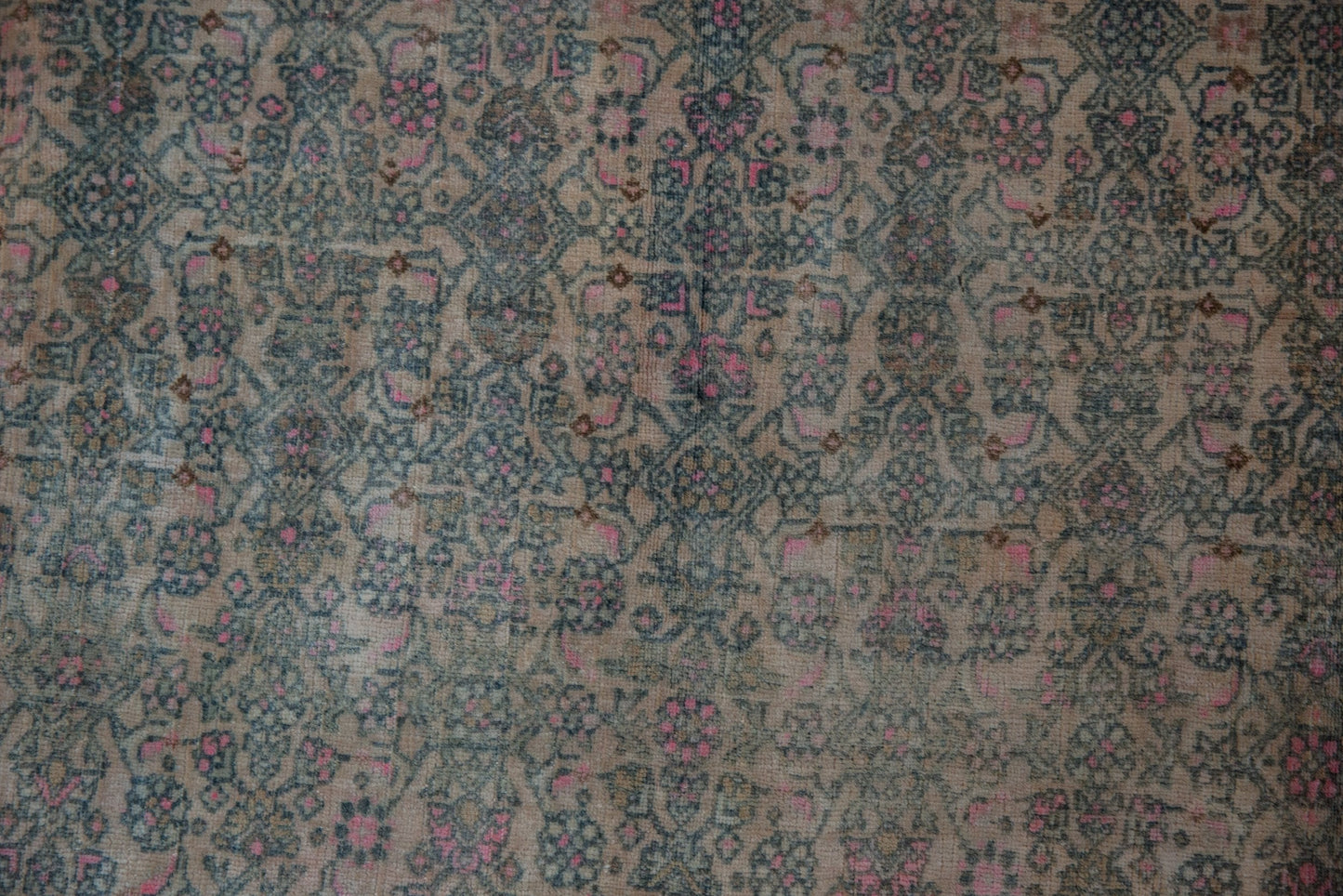 7x10.5 Vintage Distressed Bijar Carpet