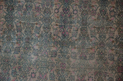 7x10.5 Vintage Distressed Bijar Carpet