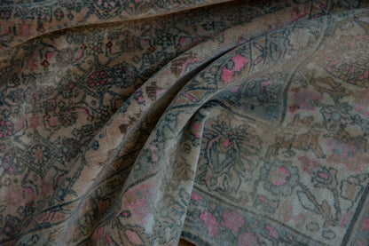 7x10.5 Vintage Distressed Bijar Carpet