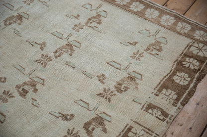 6x8.5 Vintage Distressed Oushak Carpet