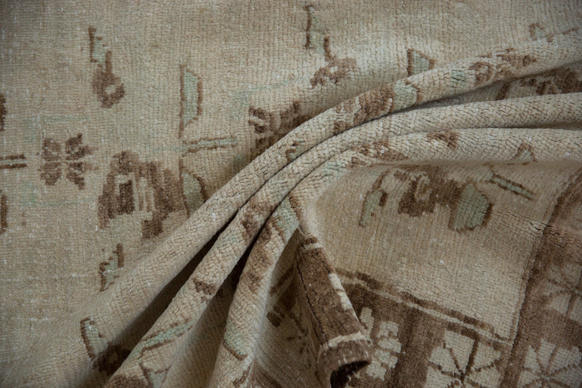 6x8.5 Vintage Distressed Oushak Carpet
