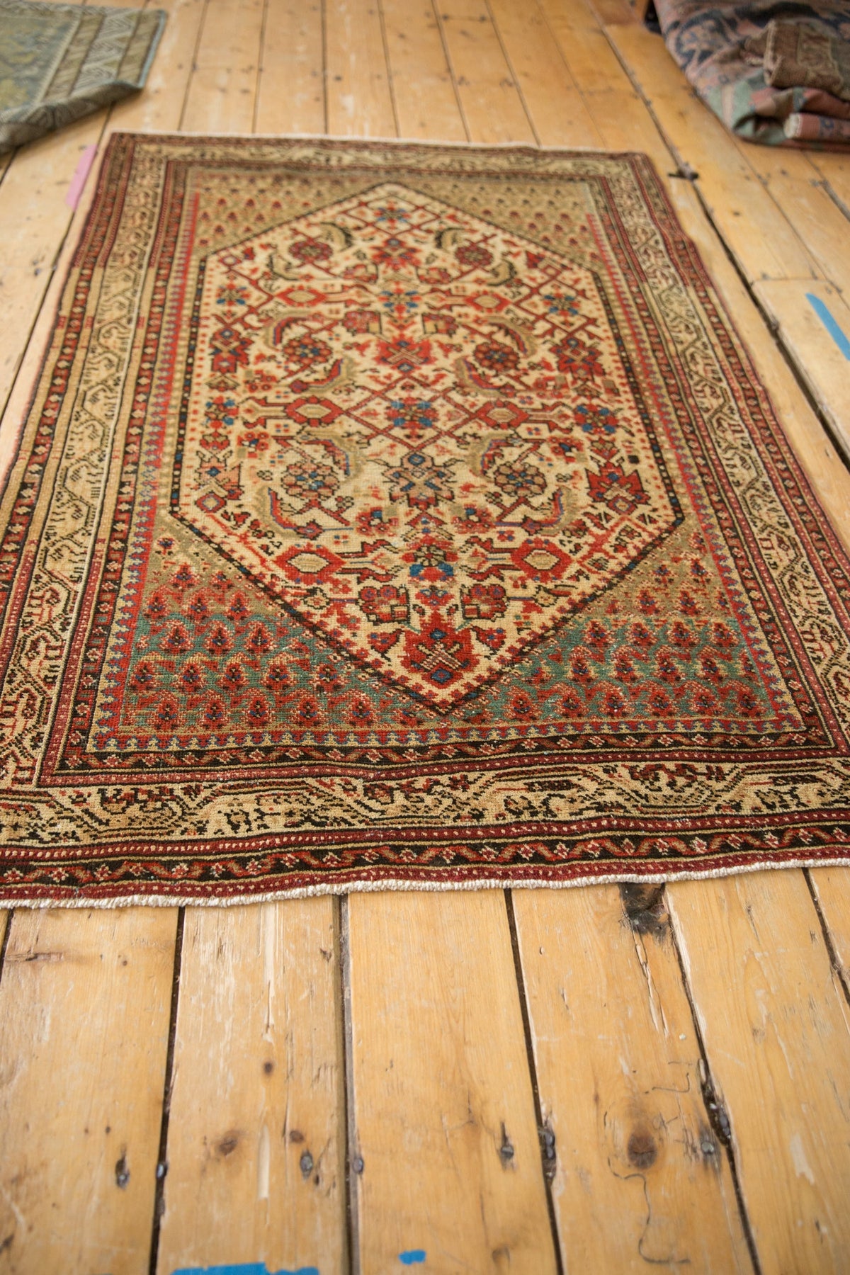 3.5x5 Vintage Distressed Serbend Rug