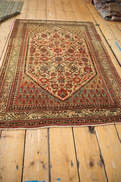 3.5x5 Vintage Distressed Serbend Rug