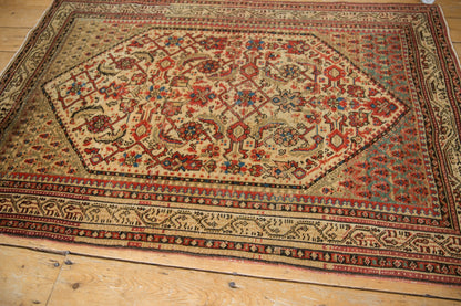 3.5x5 Vintage Distressed Serbend Rug