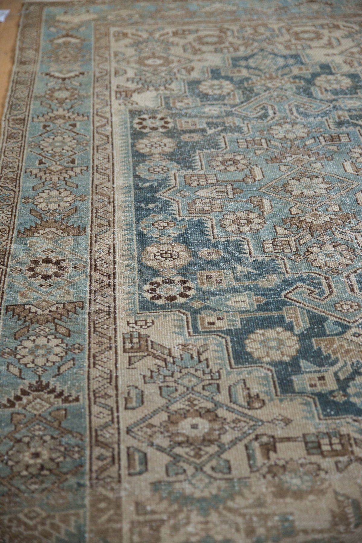 4x6.5 Vintage Distressed Hamadan Rug