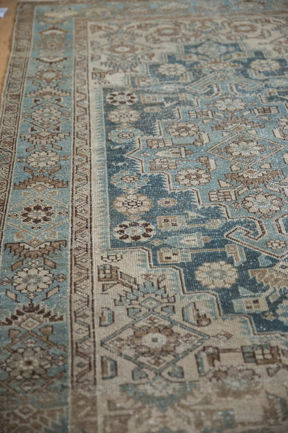 4x6.5 Vintage Distressed Hamadan Rug