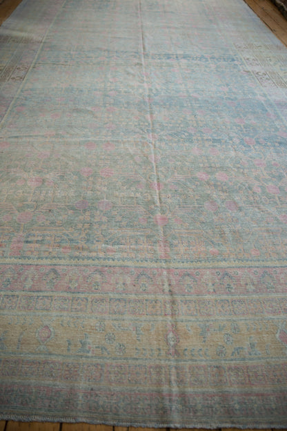9x17.5 Vintage Distressed Khotan Carpet