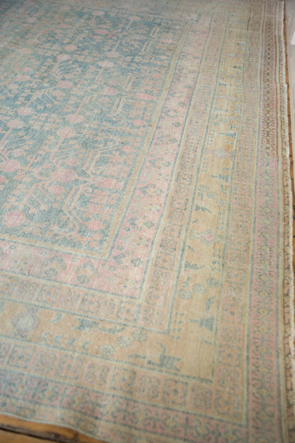 9x17.5 Vintage Distressed Khotan Carpet
