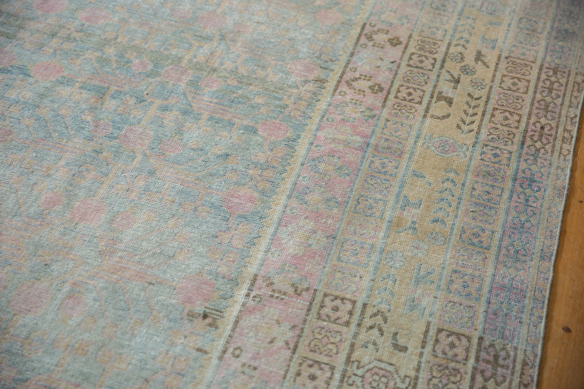 9x17.5 Vintage Distressed Khotan Carpet