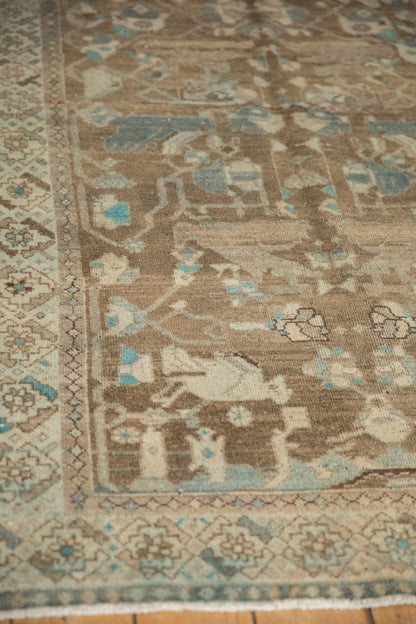 4x6.5 Vintage Distressed Hamadan Rug