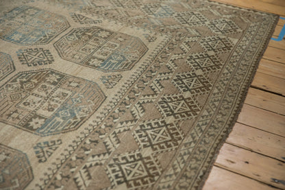 8.5x11.5 Vintage Distressed Ersari Carpet