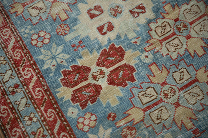 3.5x10.5 Antique Distressed Northwest Persian Rug Runner