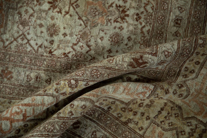 9.5x12 Antique Fine Tabriz Carpet